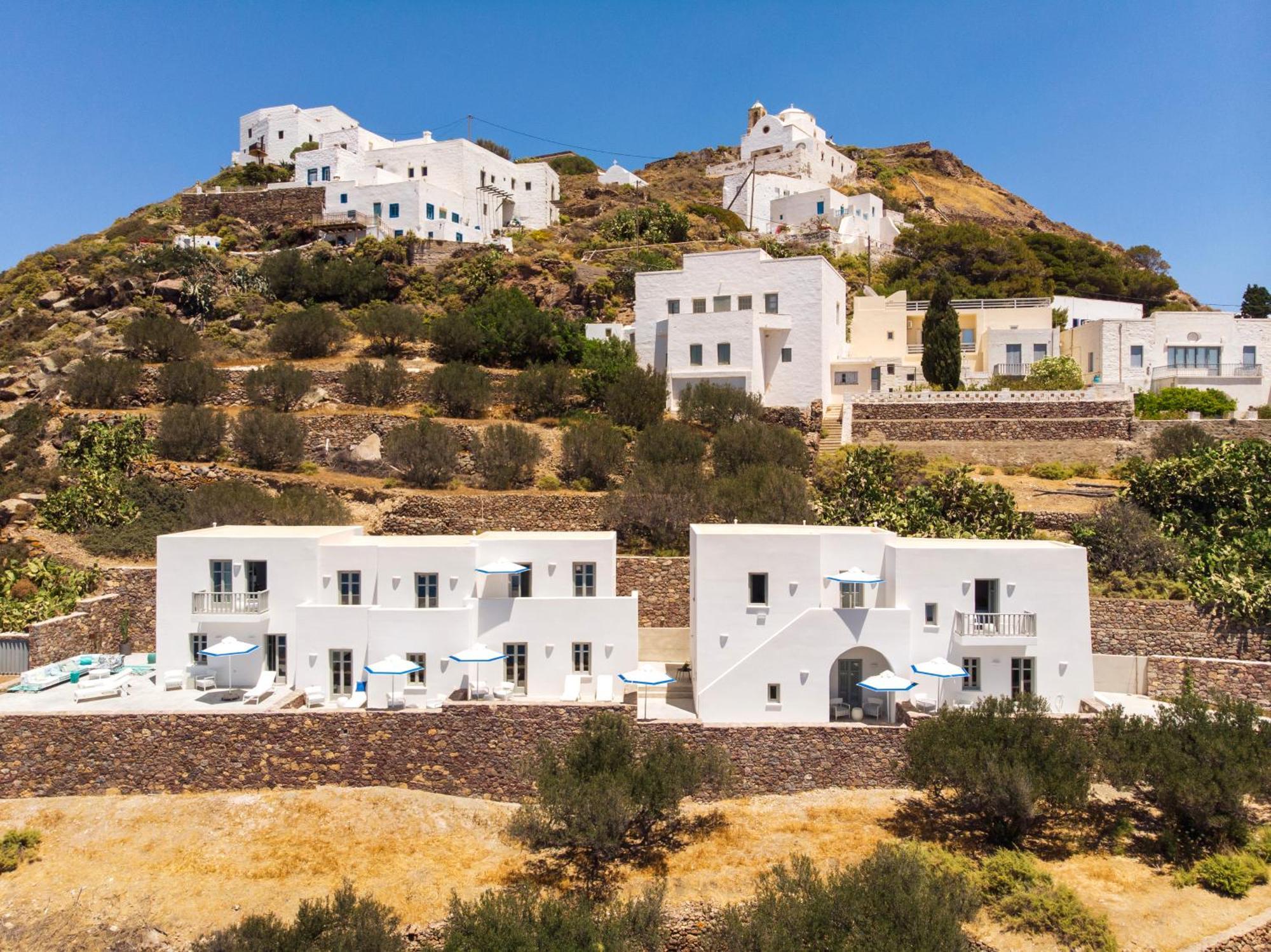 Odyssey Rock Milos Sunset Suites Plaka  エクステリア 写真